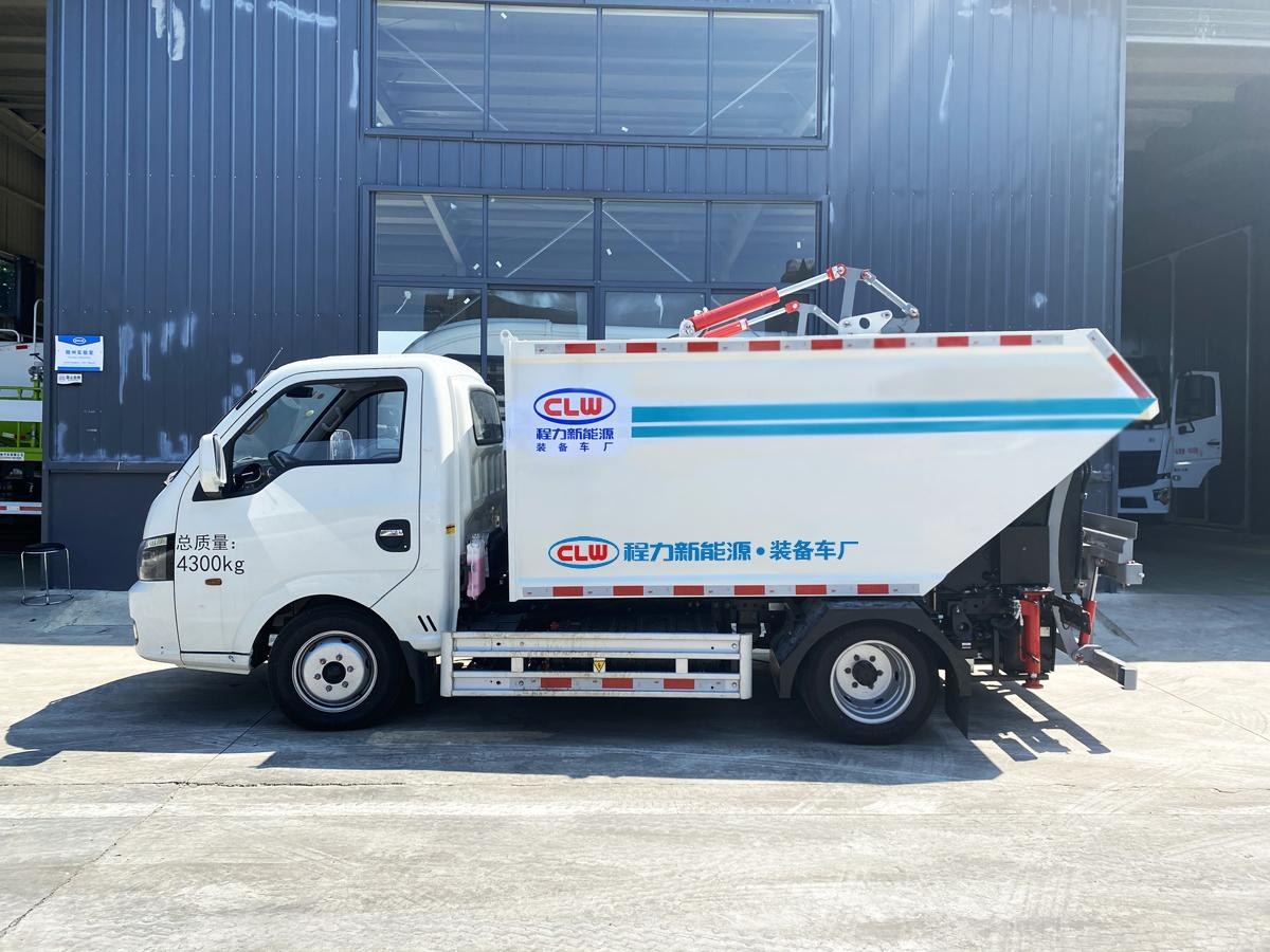 比亞迪T4純電動(dòng)自裝卸垃圾車(chē)
