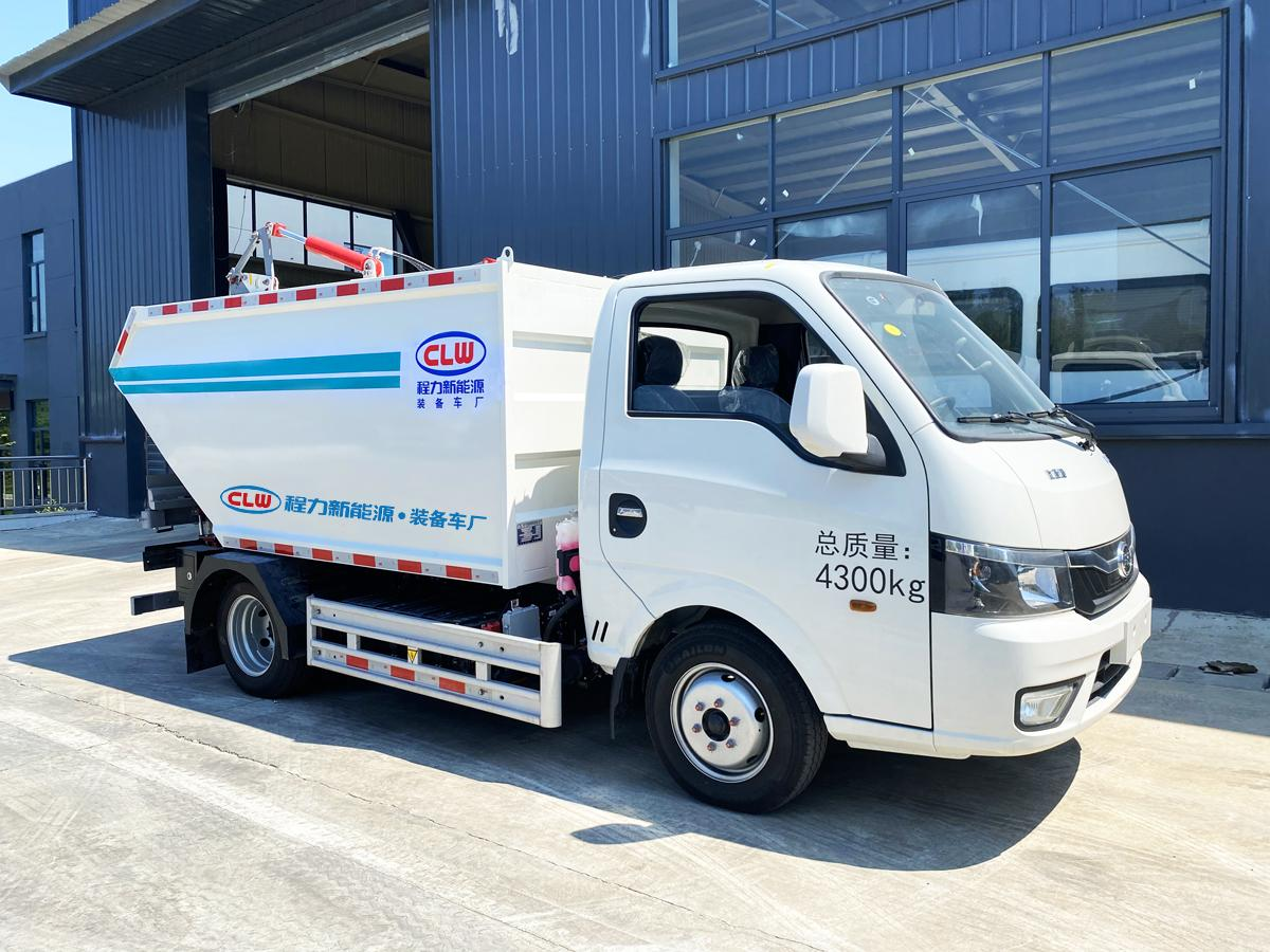 比亞迪T4純電動(dòng)自裝卸垃圾車(chē)