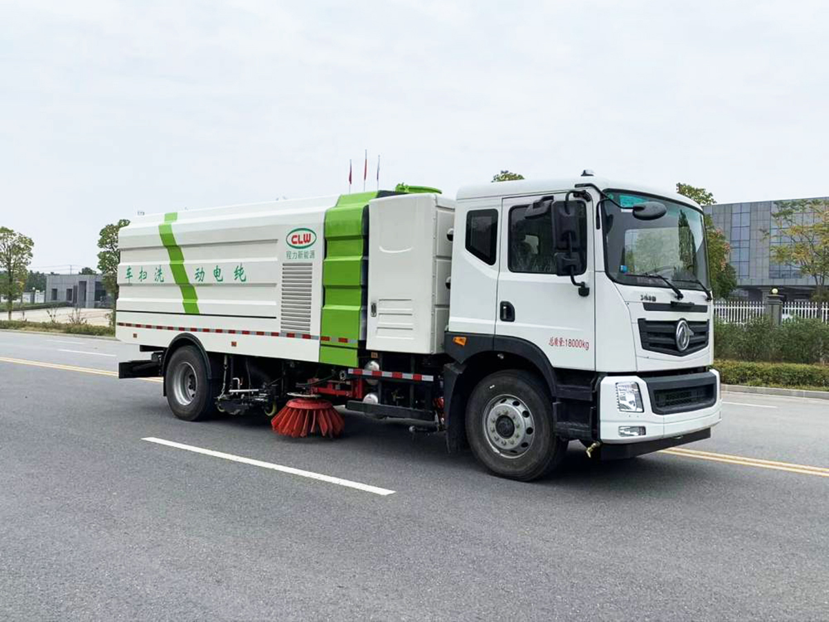 東風華神純電動洗掃車
