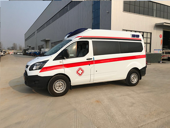 國六福特全順中軸中頂監護型救護車